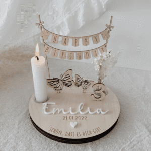 GEburtstagsteller Schmetterling