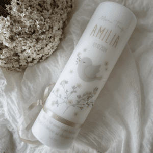 Taufkerze „Lovely Dove“