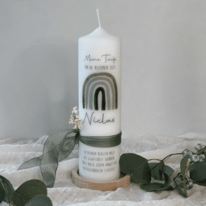 Taufkerze „Olive"