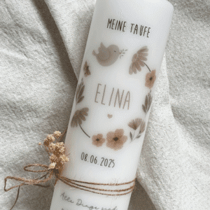 Taufkerze „ELINA"