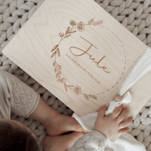 Personalisierte Erinnerungsbox