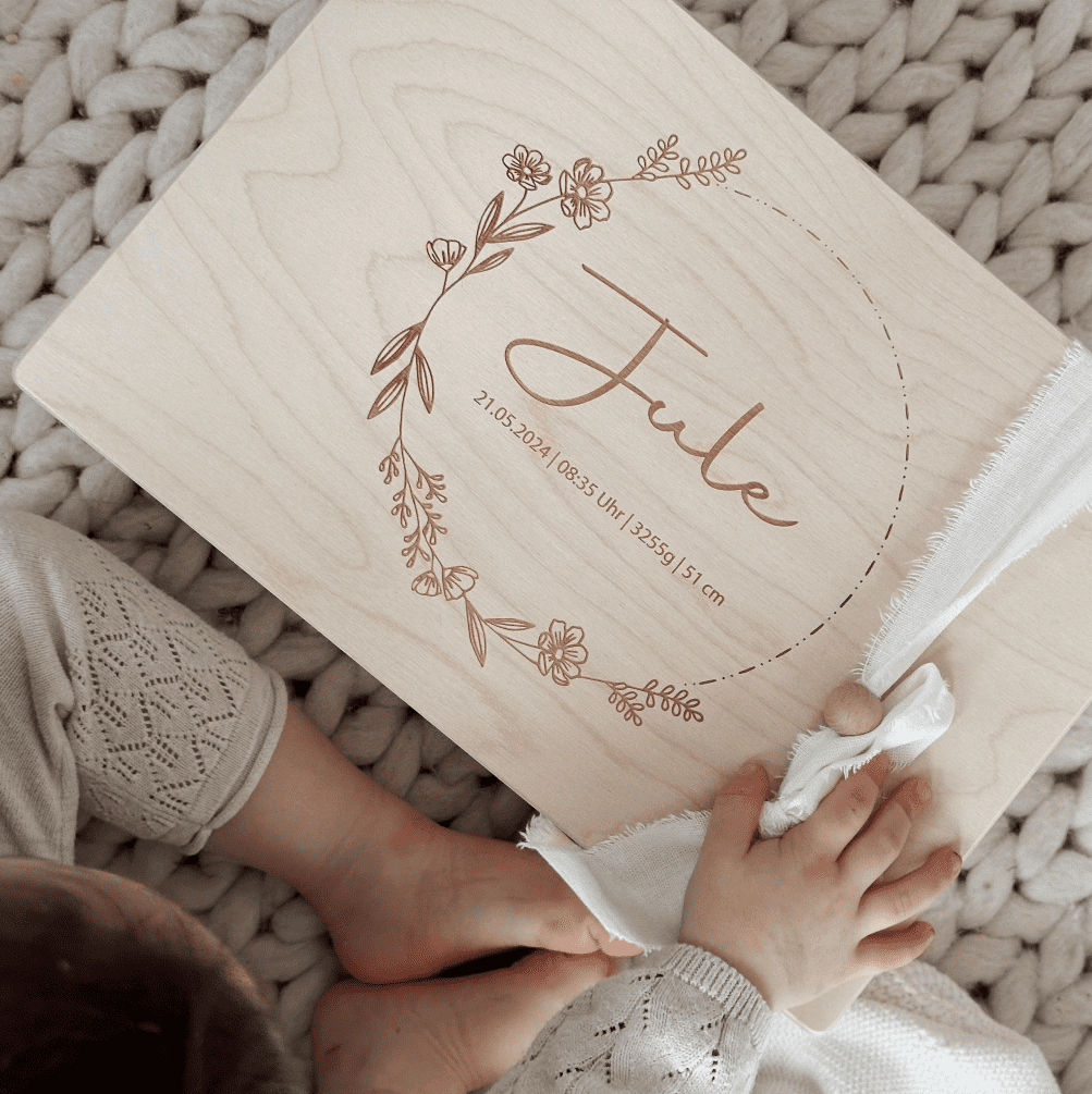 Personalisierte Erinnerungsbox