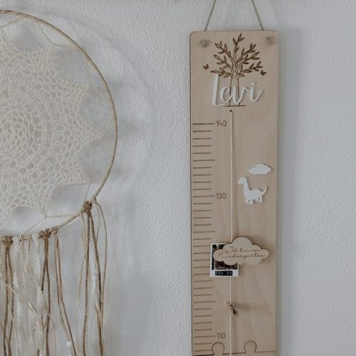 Wunderschöne Kindermesslatte „Lebensbaum"