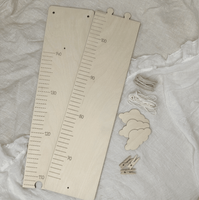 BAsismesslatte DIY Geburtsgeschenk DIY Babygeschenk und Kinderzimmer