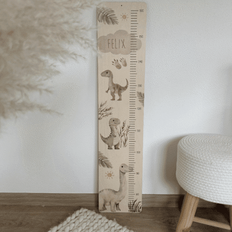 Messlatte Kinderzimmer Junge Dino kindlich Geschenkidee