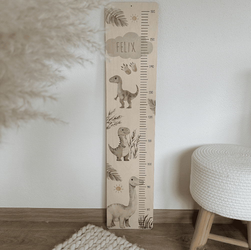 Messlatte Kinderzimmer Junge Dino kindlich Geschenkidee