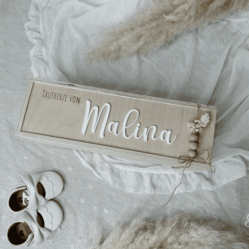 Limitierte Sonderaktion Taufkerzenboxen